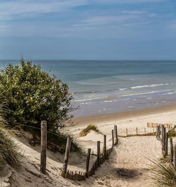 Opale Villa Appartement Dans Villa Architecte 200M De La Plage Merlimont-Plage Exterior foto